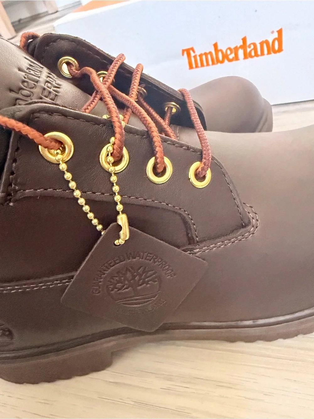 Timberland 1973 Newman Waterproof Boots Dark Brown Men’s 8.5 NIB